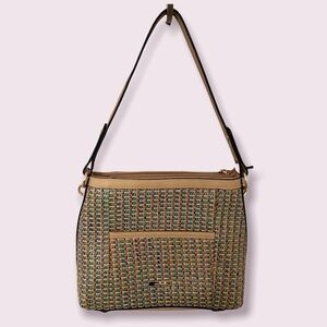 Simply Noelle Fiesta Purse With Woven Texture NWOT